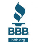 We have an A Plus rating with the Better Business Bureau!